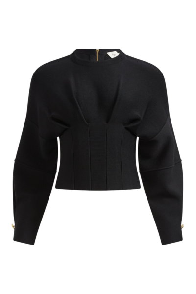 Aje Black Knitwear