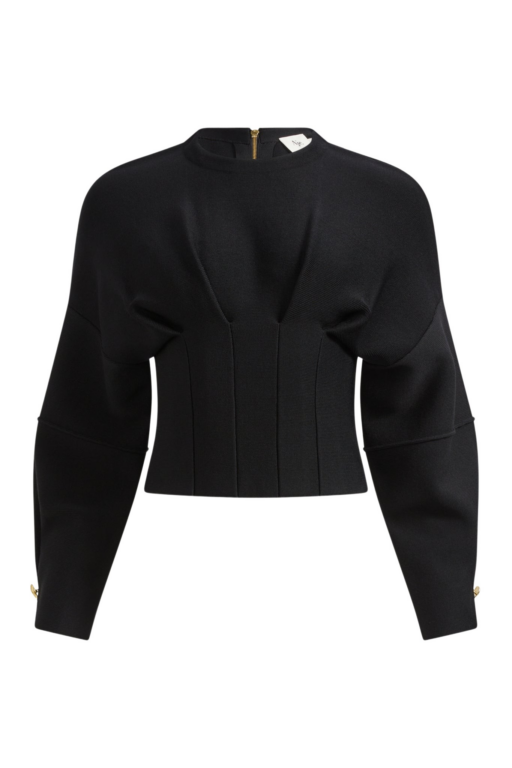 Aje Black Knitwear