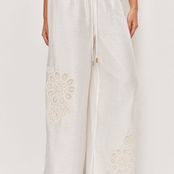 Aje Gia Embroidered Pant, view 3