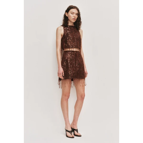 Aire Sequin Skirt