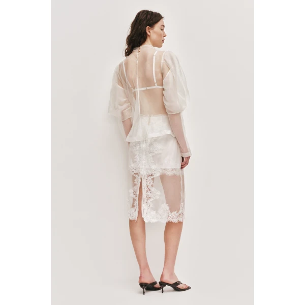 Aje clothing Aus Skirts – structured silhouette with raw femininity from Luxury Shoes 