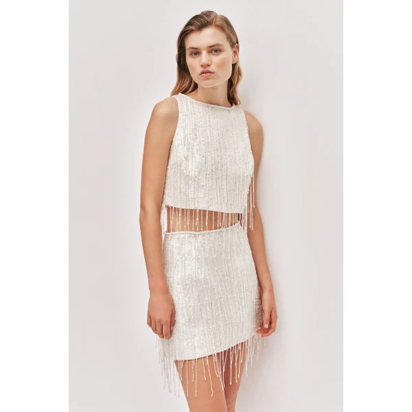 Aire Sequin Top