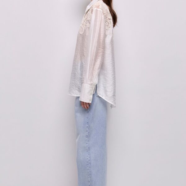Aje Gia Embroidered Shirt, view 5