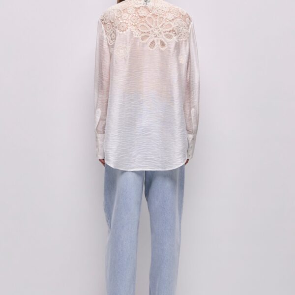 Aje Gia Embroidered Shirt, view 6
