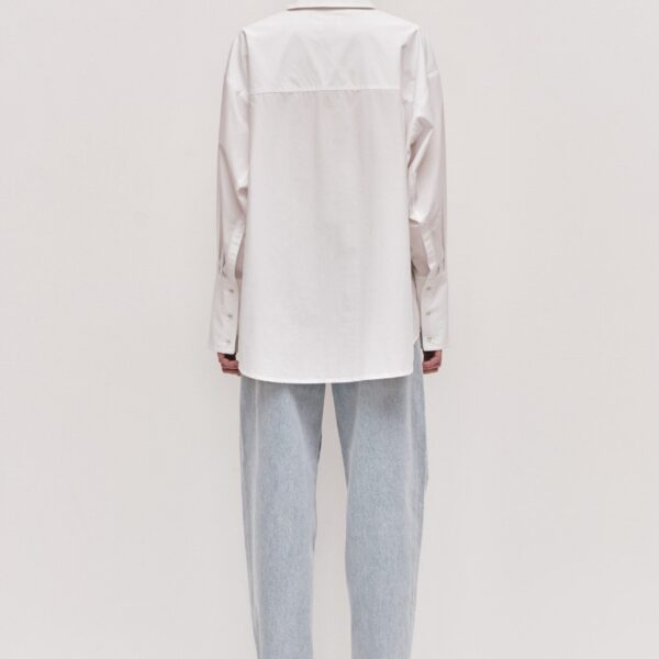 Aje Sloane Poplin Shirt, view 5
