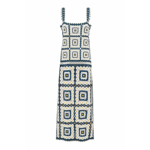 Alemais Dolly Midi Dress  Sustainable Dresses with Alemais print -  Luxury Handbags Australian Designer