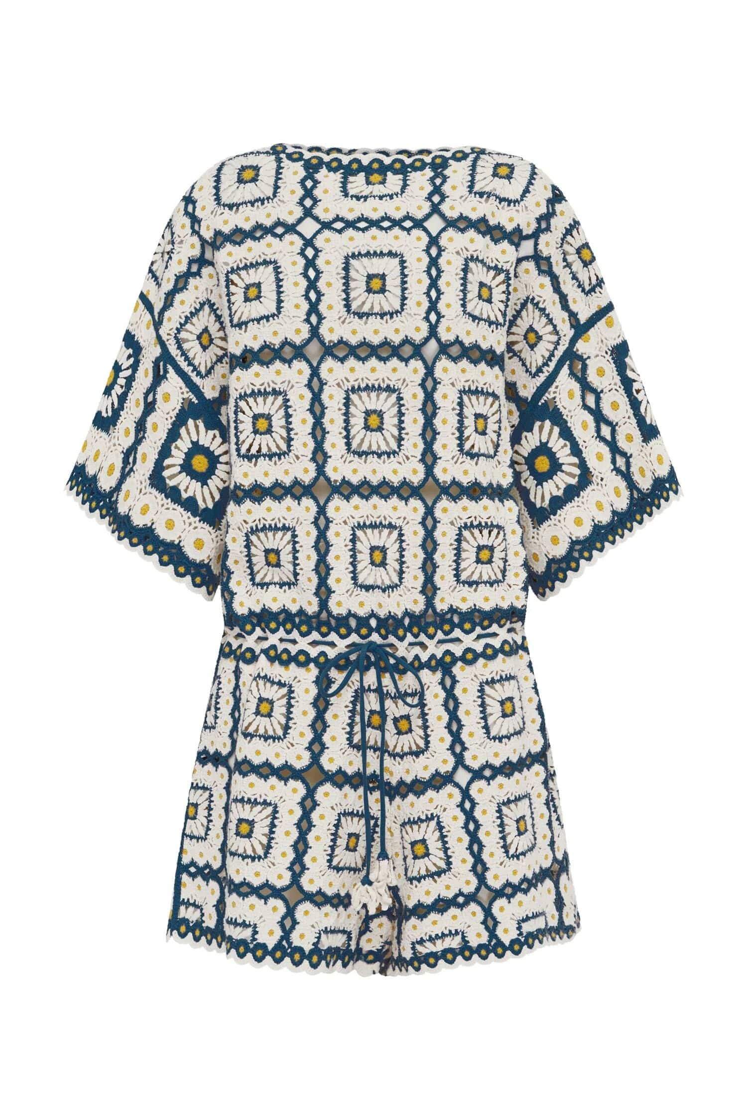 Dolly Playsuit by Alemais - Beachwear Alemais Dolly Playsuit Sustainable Beachwear with Alemais print - Luxury Handbags Australian Designer