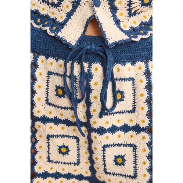 Alemais Dolly Short  Sustainable Shorts with Alemais print -  Luxury Handbags Australian Designer