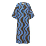 Alemais Frankie Midi Dress  Sustainable Dresses with Alemais print -  Luxury Handbags Australian Designer