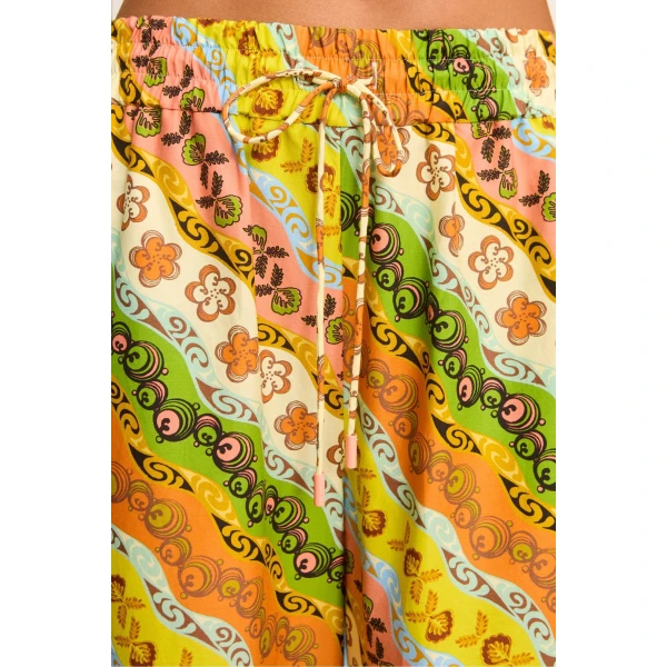 Alemais Janine Pant  Sustainable Pants with Alemais print -  Luxury Handbags Australian Designer