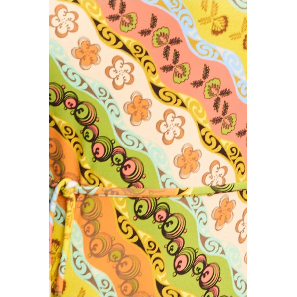 Alemais Janine Scoop Neck One Piece  Sustainable Beachwear with Alemais print -  Luxury Handbags Australian Designer
