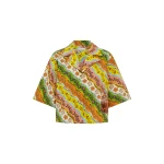Alemais Janine Shirt  Sustainable Tops with Alemais print -  Luxury Handbags Australian Designer