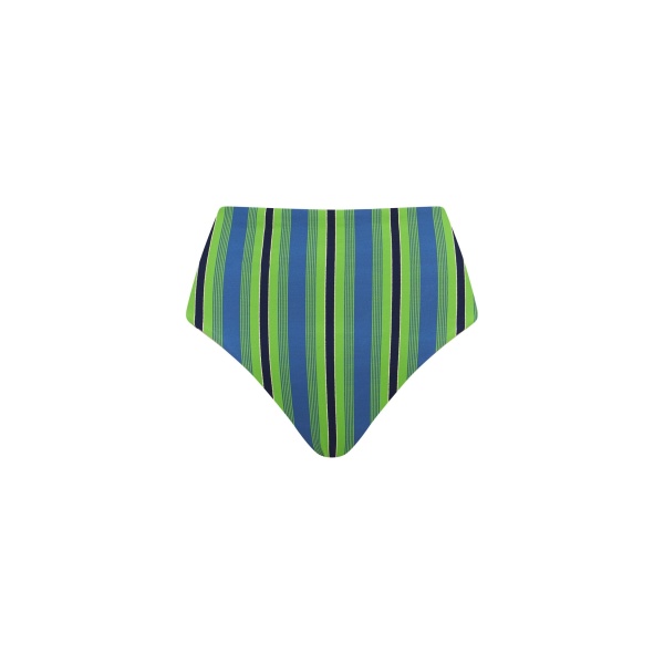 Alemais Margo High Waist Brief  Sustainable Beachwear with Alemais print -  Luxury Handbags Australian Designer