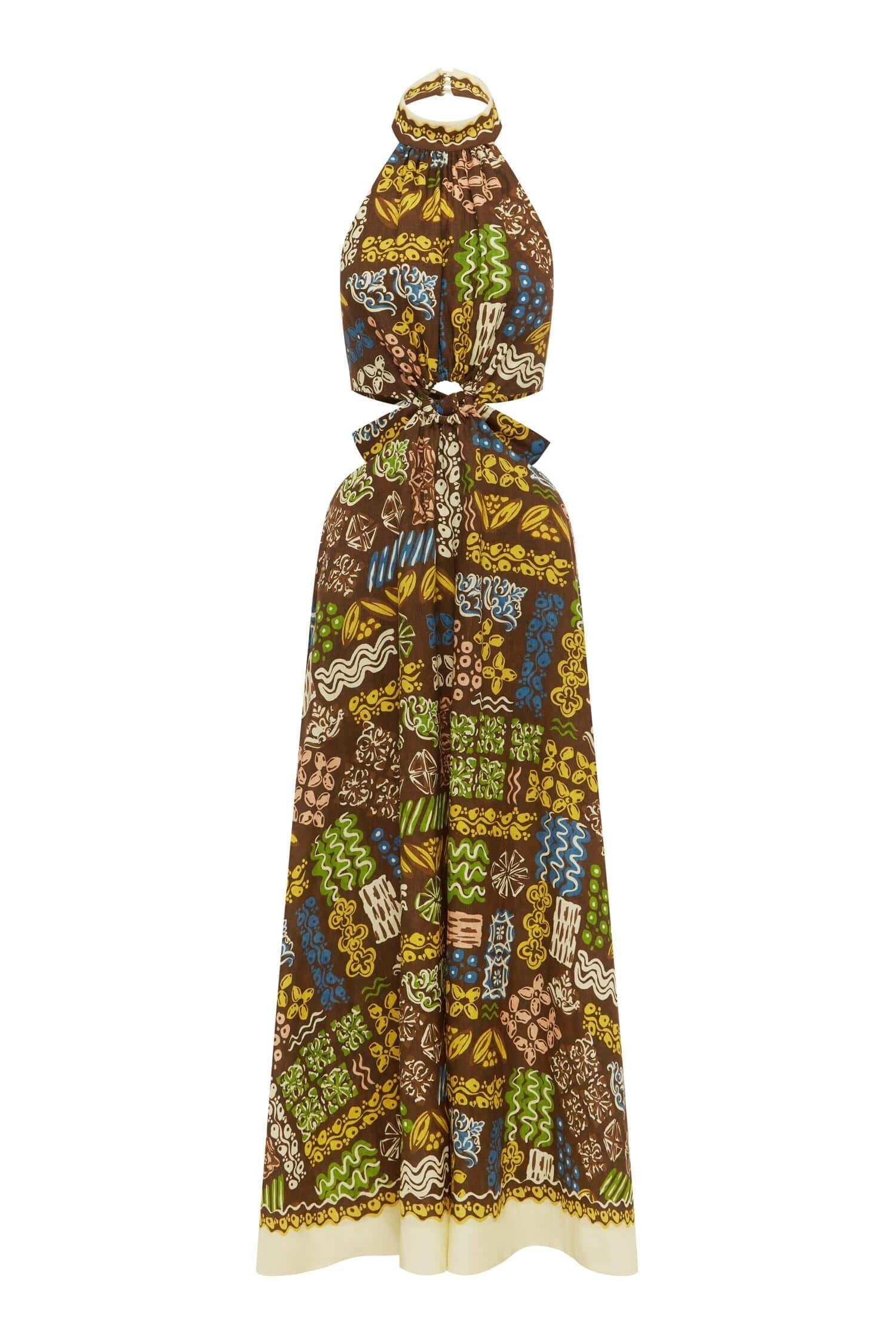 Minnie Midi Dress by Alemais - Dresses Alemais Minnie Midi Dress Sustainable Dresses with Alemais print - Luxury Handbags Australian Designer