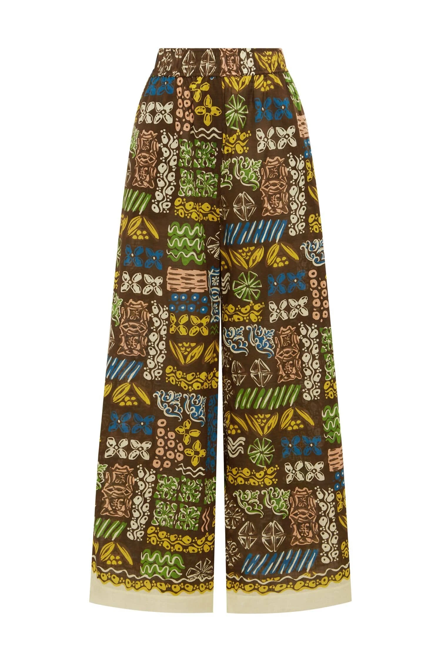 Minnie Pant by Alemais - Pants Alemais Minnie Pant Sustainable Pants with Alemais print - Luxury Handbags Australian Designer