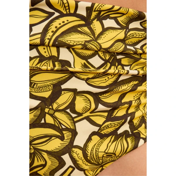 Alemais Mona High Waist Brief  Sustainable Beachwear with Alemais print -  Luxury Handbags Australian Designer