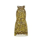 Alemais Mona Mini Dress  Sustainable Dresses with Alemais print -  Luxury Handbags Australian Designer