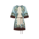 Alemais Natalia Mini Dress  Sustainable Dresses with Alemais print -  Luxury Handbags Australian Designer