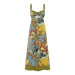 Alemais Solstice Midi Dress  Sustainable Dresses with Alemais print -  Luxury Handbags Australian Designer