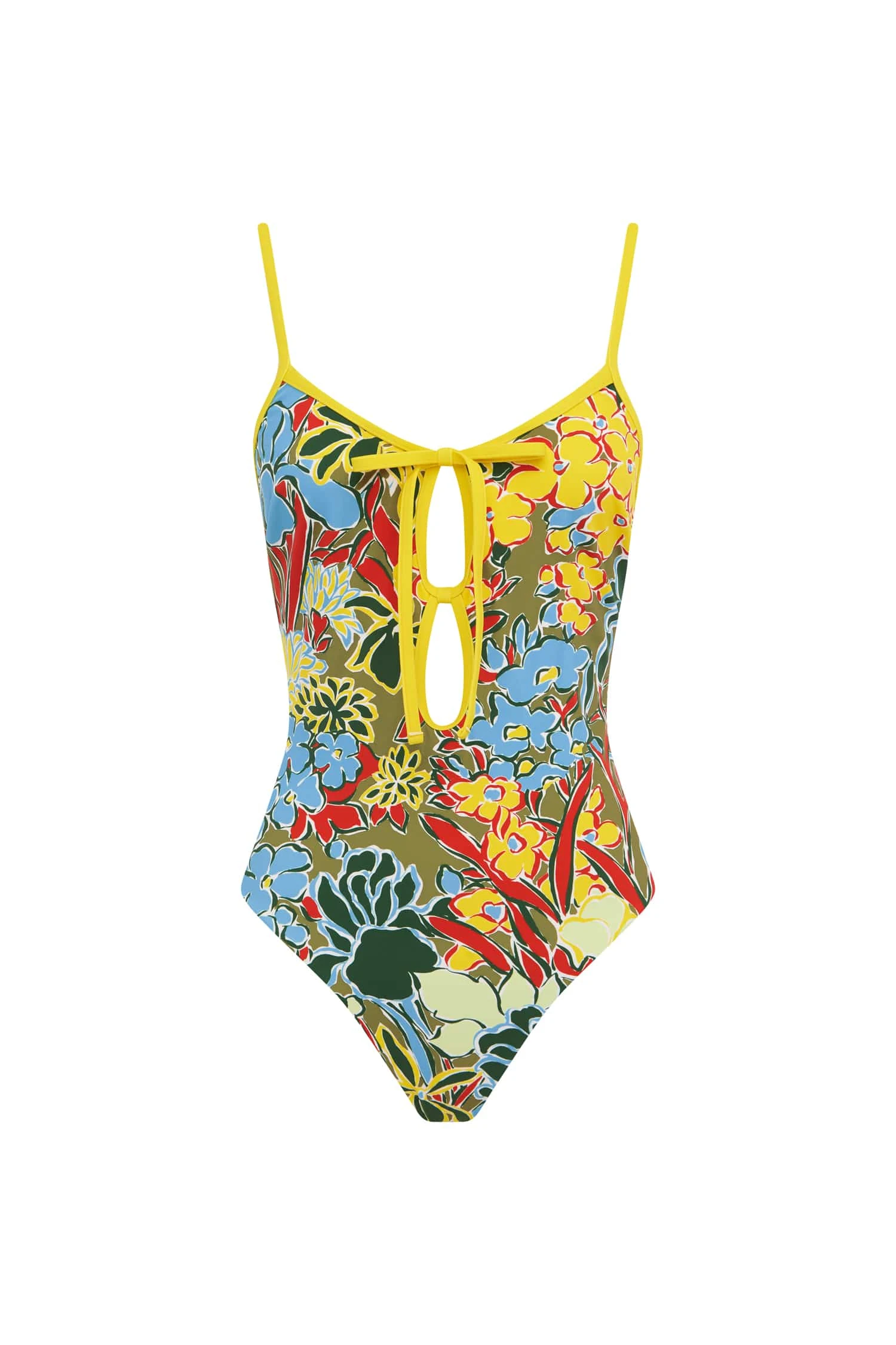 Solstice One Piece by Alemais - Beachwear Alemais Solstice One Piece Sustainable Beachwear with Alemais print - Luxury Handbags Australian Designer