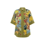 Alemais Solstice Shirt  Sustainable Tops with Alemais print -  Luxury Handbags Australian Designer