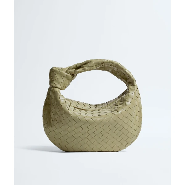 Khaite Small Jodie in Travertine - Beige Shoulder & Crossbody Bags - The Lotus Tote Bag - Shop at Luxury Shoes 