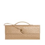 Khaite Women's Andiamo Clutch in Shore - Beige Clutch Bags - The Lotus Tote Bag - Shop at Luxury Shoes 