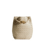 Khaite Women's Andiamo Small Bucket in Ecru - Beige Bucket Bags - The Lotus Tote Bag - Shop at Luxury Shoes 