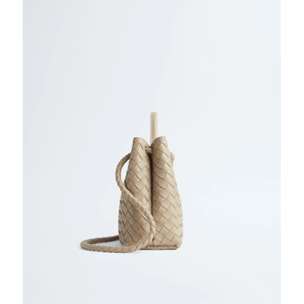 Khaite Women's Andiamo in Ecru - Beige Totes & Top-Handle Bags - The Lotus Tote Bag - Shop at Luxury Shoes 