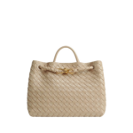 Khaite Women's Andiamo in Ecru - Beige Totes & Top-Handle Bags - The Lotus Tote Bag - Shop at Luxury Shoes 