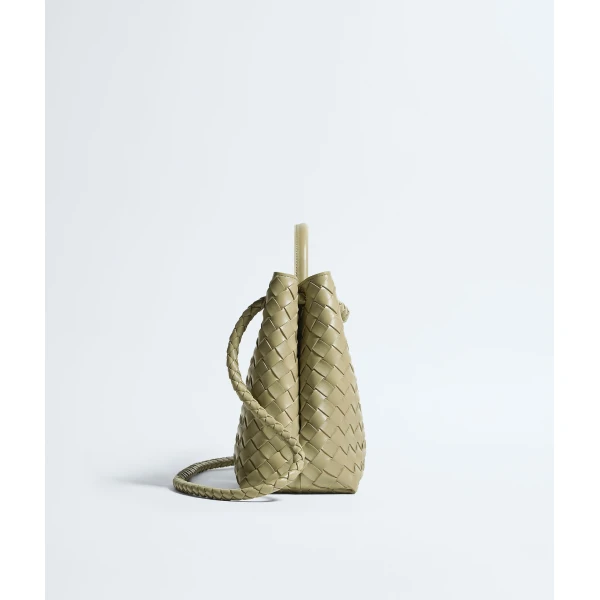 Khaite Women's Andiamo in Travertine - Beige Totes & Top-Handle Bags - The Lotus Tote Bag - Shop at Luxury Shoes 