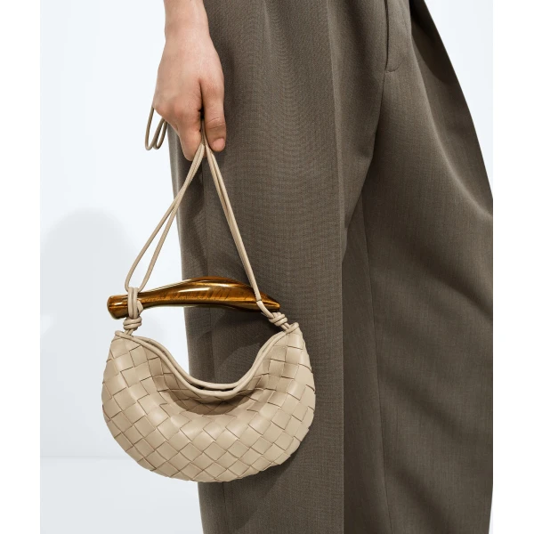 Khaite Women's Baby Sardine in Ecru - Beige Mini Bags - The Lotus Tote Bag - Shop at Luxury Shoes 
