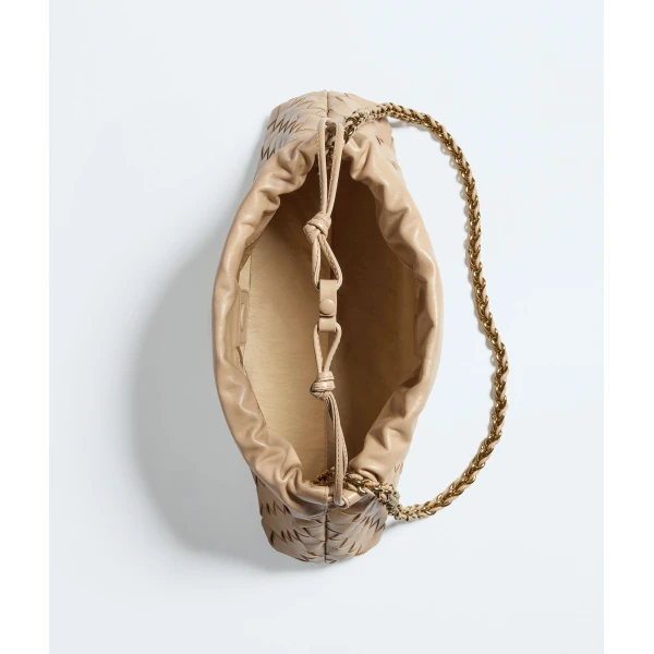Khaite Women's Dustbag Notte in Shore - Beige Shoulder & Crossbody Bags - The Lotus Tote Bag - Shop at Luxury Shoes 