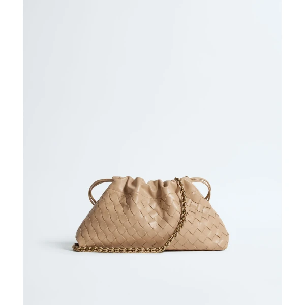 Khaite Women's Dustbag Notte in Shore - Beige Shoulder & Crossbody Bags - The Lotus Tote Bag - Shop at Luxury Shoes 
