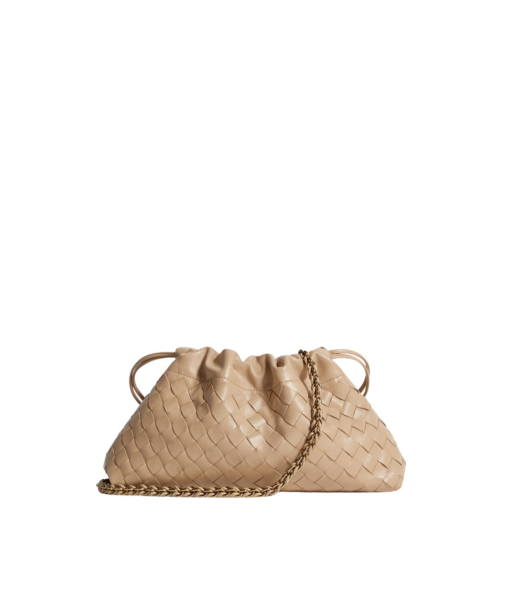 Khaite Women's Dustbag Notte in Shore - Beige Shoulder & Crossbody Bags - The Lotus Tote Bag - Shop at Luxury Shoes 