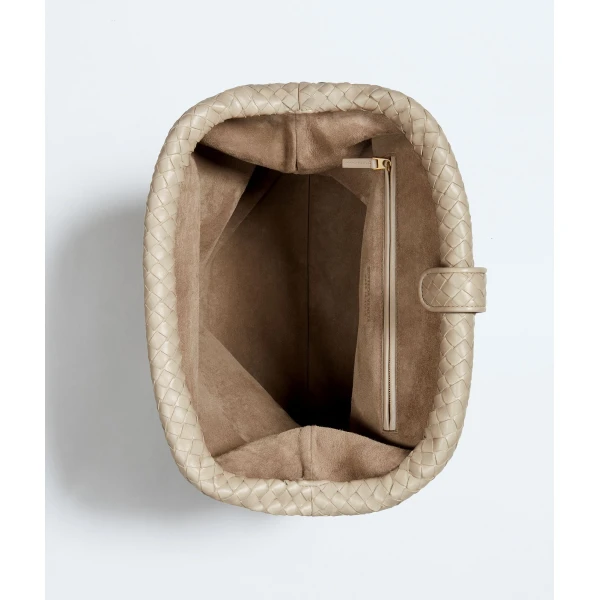 Khaite Women's Lauren 1980 Alto in Ecru - Beige Shoulder & Crossbody Bags - The Lotus Tote Bag - Shop at Luxury Shoes 