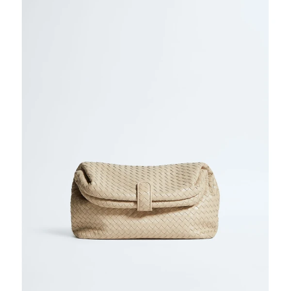 Khaite Women's Lauren 1980 Alto in Ecru - Beige Shoulder & Crossbody Bags - The Lotus Tote Bag - Shop at Luxury Shoes 