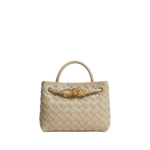 Khaite Women's Mini Andiamo in Ecru - Beige Mini Bags - The Lotus Tote Bag - Shop at Luxury Shoes 