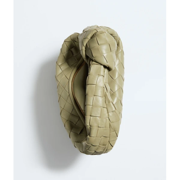 Khaite Women's Mini Jodie in Travertine - Beige Mini Bags - The Lotus Tote Bag - Shop at Luxury Shoes 
