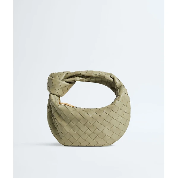 Khaite Women's Mini Jodie in Travertine - Beige Mini Bags - The Lotus Tote Bag - Shop at Luxury Shoes 