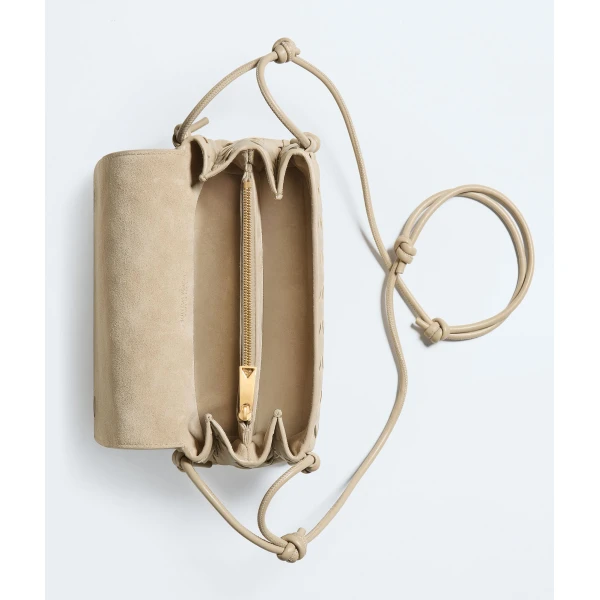 Khaite Women's Notturno in Ecru - Beige Shoulder & Crossbody Bags - The Lotus Tote Bag - Shop at Luxury Shoes 