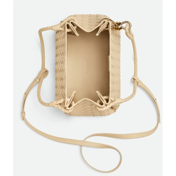 Khaite Women's Parachute in Tufo - Beige Shoulder & Crossbody Bags - The Lotus Tote Bag - Shop at Luxury Shoes 