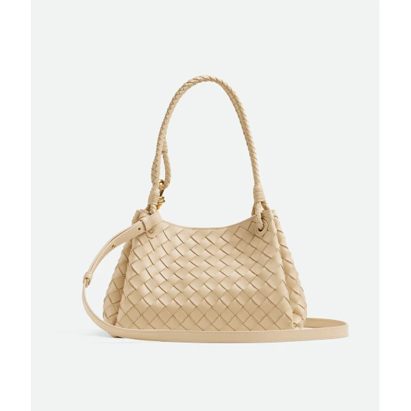 Khaite Women's Parachute in Tufo - Beige Shoulder & Crossbody Bags - The Lotus Tote Bag - Shop at Luxury Shoes 