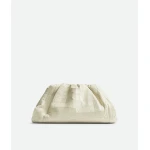Khaite Women's Pouch in Plaster - Beige Clutch Bags - The Lotus Tote Bag - Shop at Luxury Shoes 