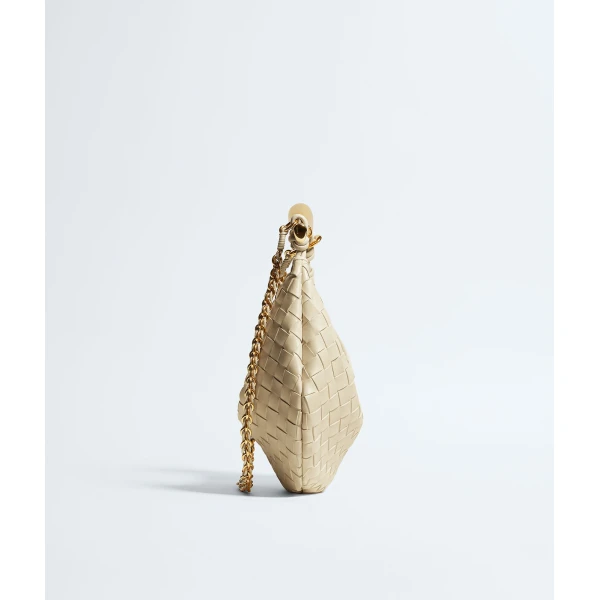 Khaite Women's Sardine Chain in String - Beige Shoulder & Crossbody Bags - The Lotus Tote Bag - Shop at Luxury Shoes 