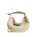 Khaite Women's Sardine Chain in String - Beige Shoulder & Crossbody Bags - The Lotus Tote Bag - Shop at Luxury Shoes 