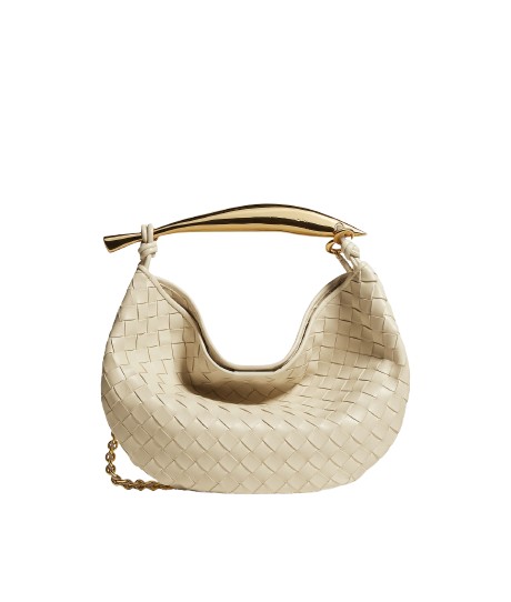Khaite Women's Sardine Chain in String - Beige Shoulder & Crossbody Bags - The Lotus Tote Bag - Shop at Luxury Shoes 
