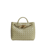 Beige-Womens-Small-Andiamo-in-Travertine-coveti15997_nobg Khaite Women's Small Andiamo in Travertine - Beige Totes & Top-Handle Bags - The Lotus Tote Bag - Shop at Luxury Shoes