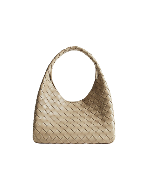 Khaite Women's Small Campana in Ecru - Beige Shoulder & Crossbody Bags - The Lotus Tote Bag - Shop at Luxury Shoes 