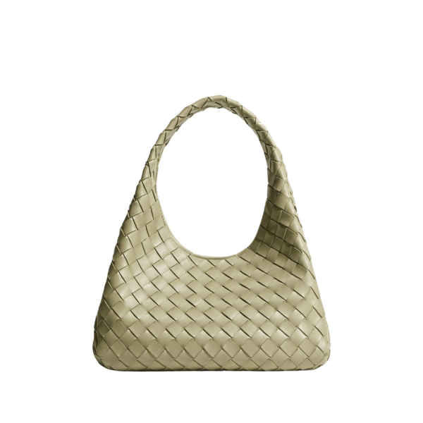 Khaite Women's Small Campana in Travertine - Beige Shoulder & Crossbody Bags - The Lotus Tote Bag - Shop at Luxury Shoes 